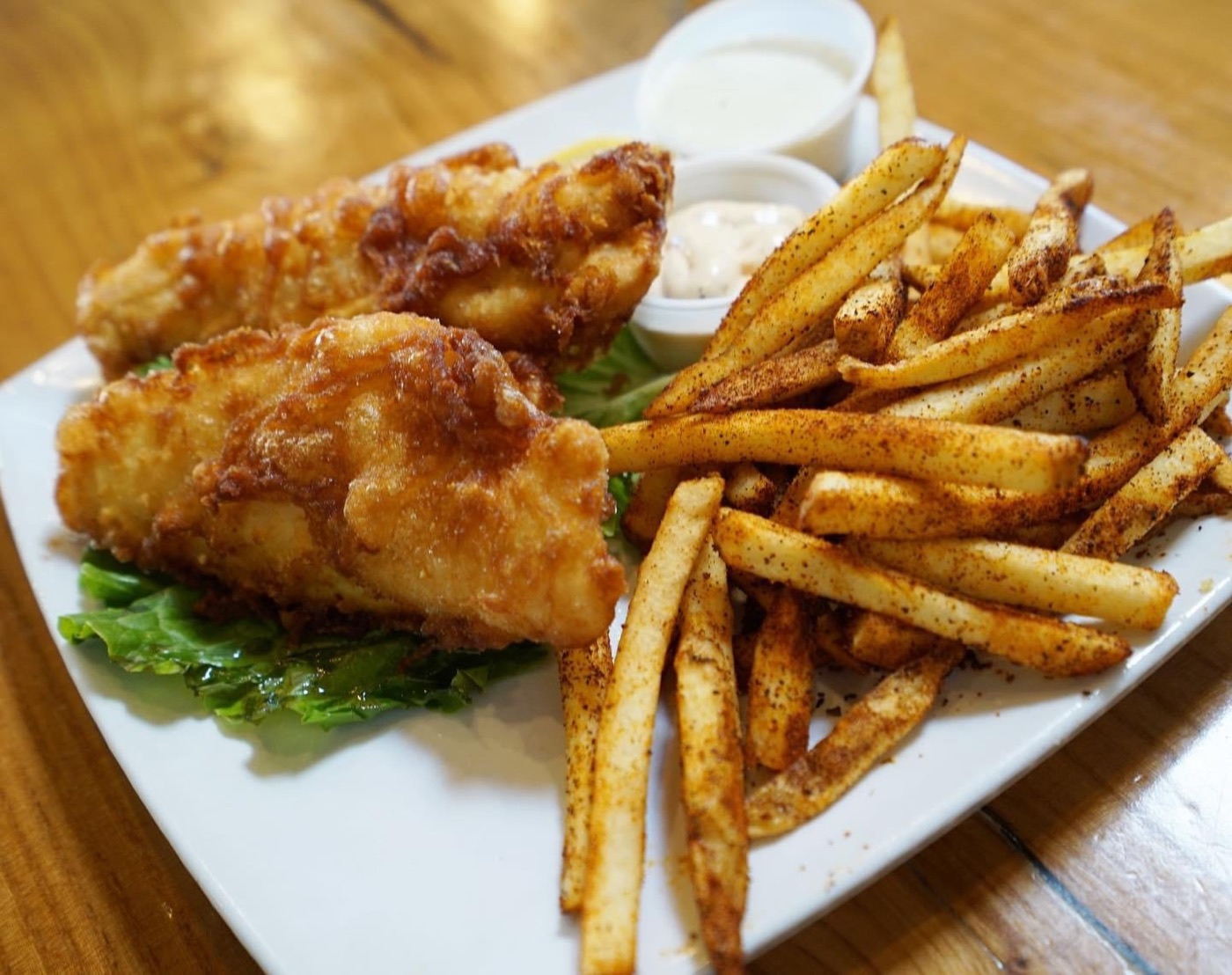 Mahi fish and chips