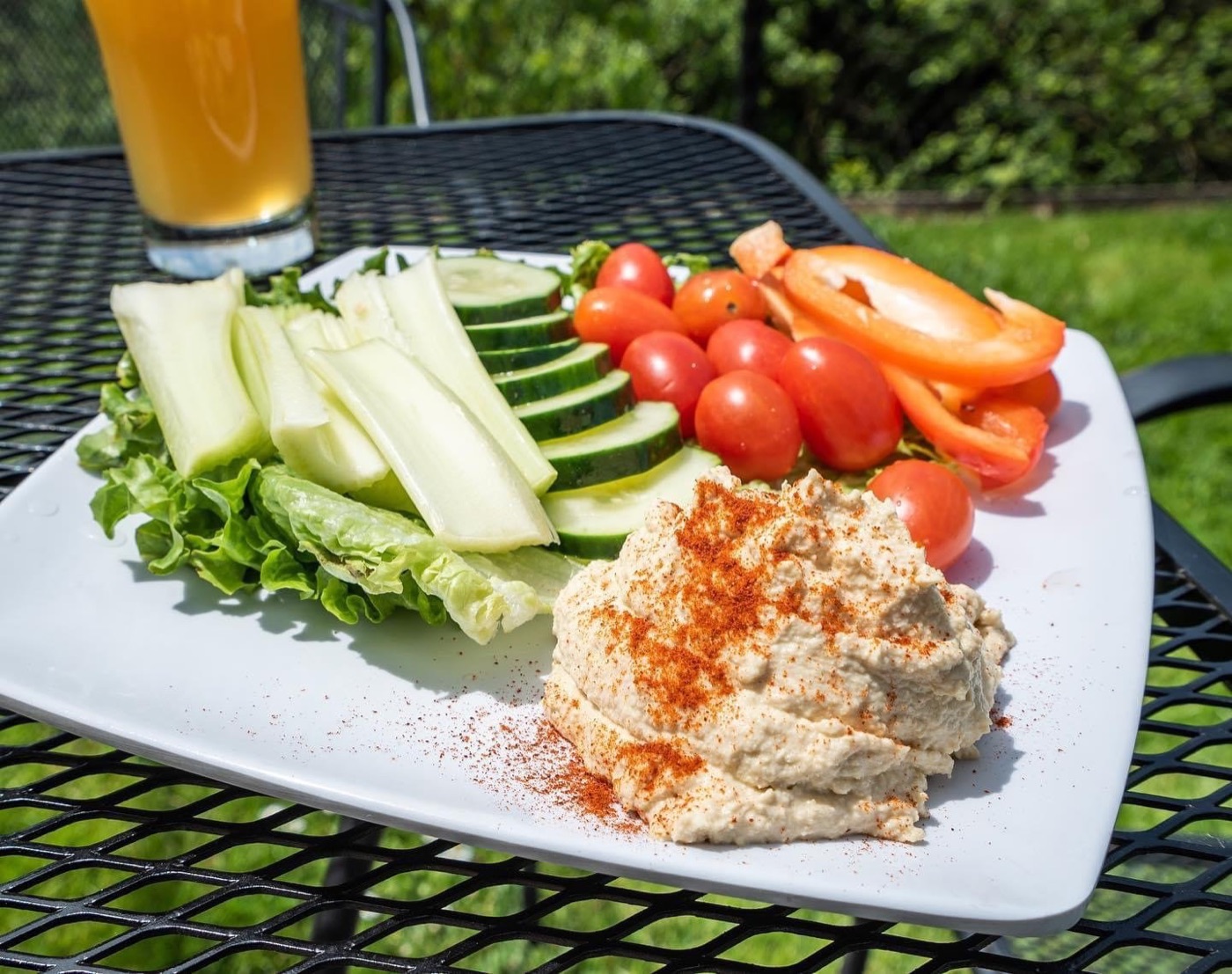 Hummus platter