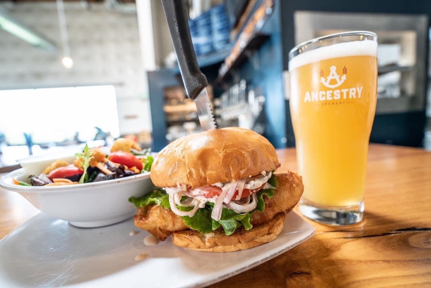 Mahi Mahi fish sandwich